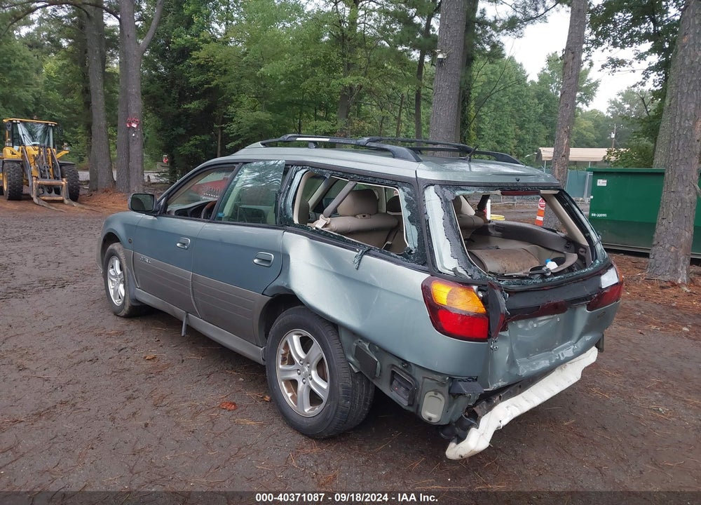 2004 SUBARU OUTBACK H6-3.0 L.L. BEAN EDITION VIN: 4S3BH806947608679