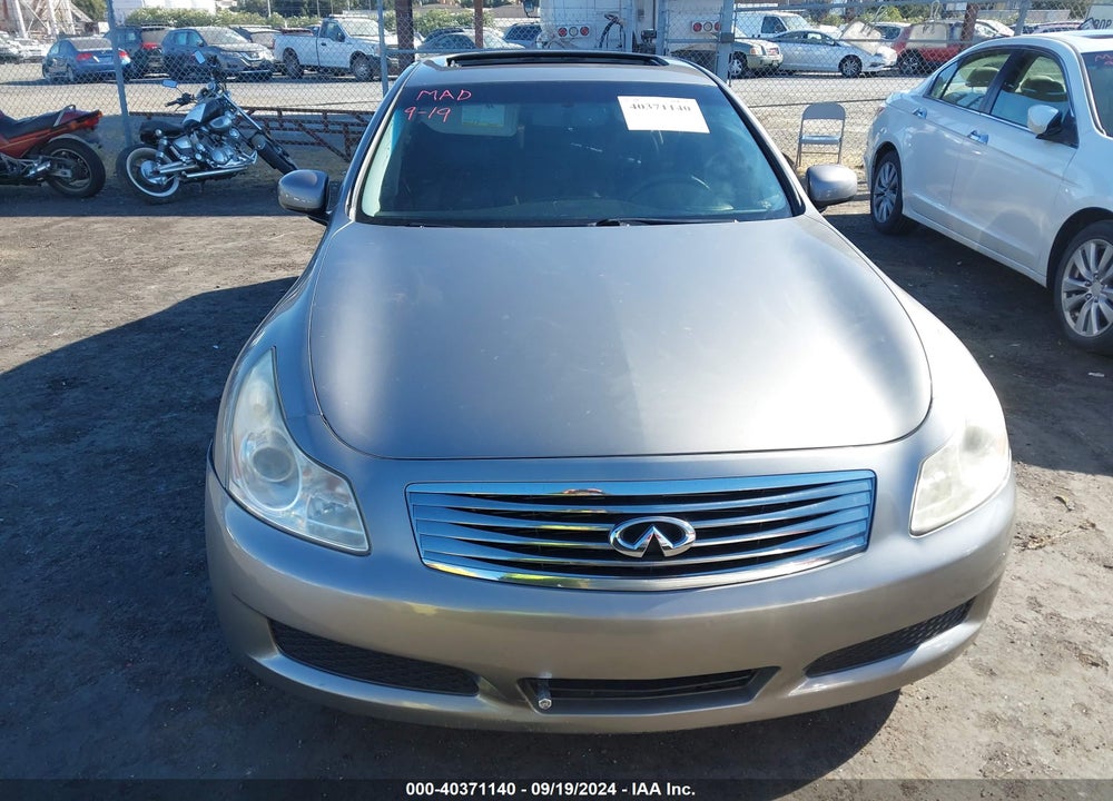 2007 INFINITI G35 JOURNEY VIN: JNKBV61E67M716216
