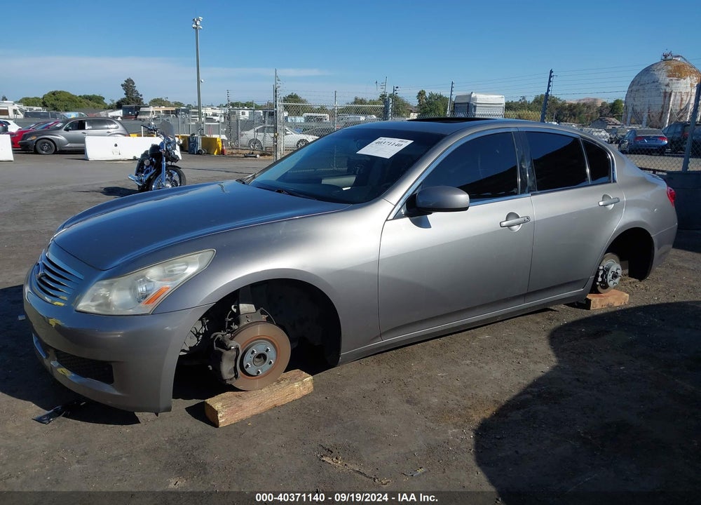 2007 INFINITI G35 JOURNEY VIN: JNKBV61E67M716216