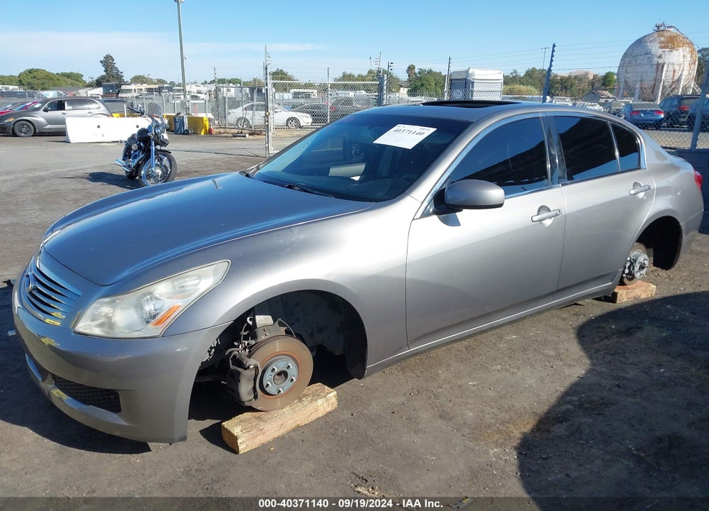 2007 INFINITI G35 JOURNEY VIN: JNKBV61E67M716216