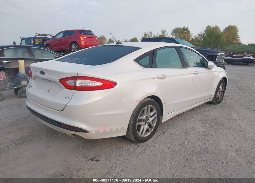 2013 FORD FUSION SE VIN: 3FA6P0H7XDR213184