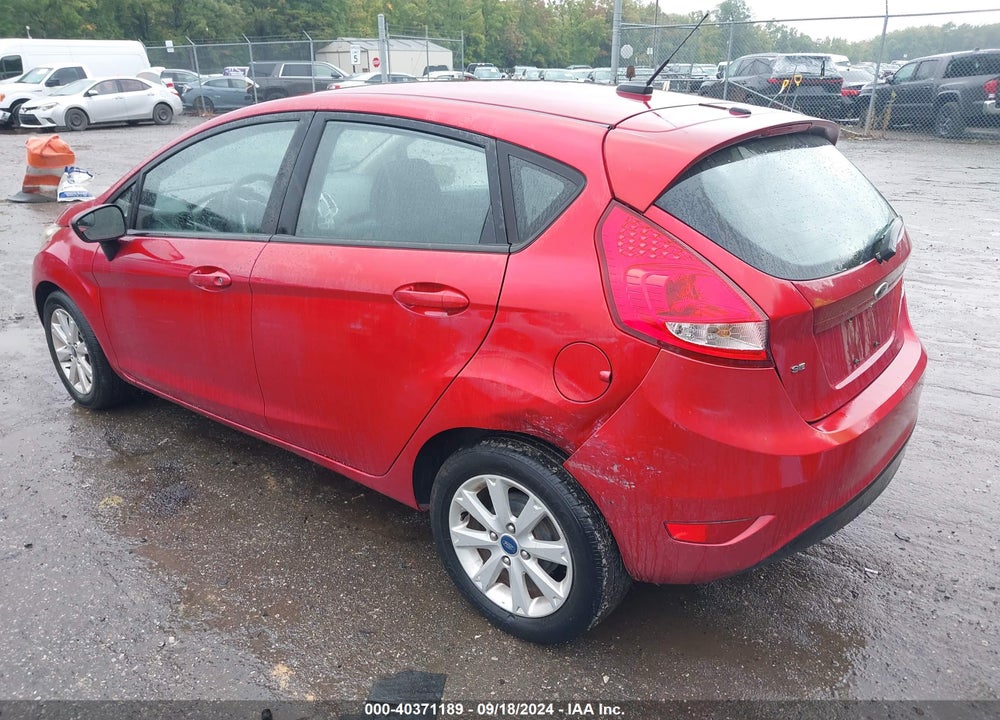 2012 FORD FIESTA SE VIN: 3FADP4EJ0CM217979
