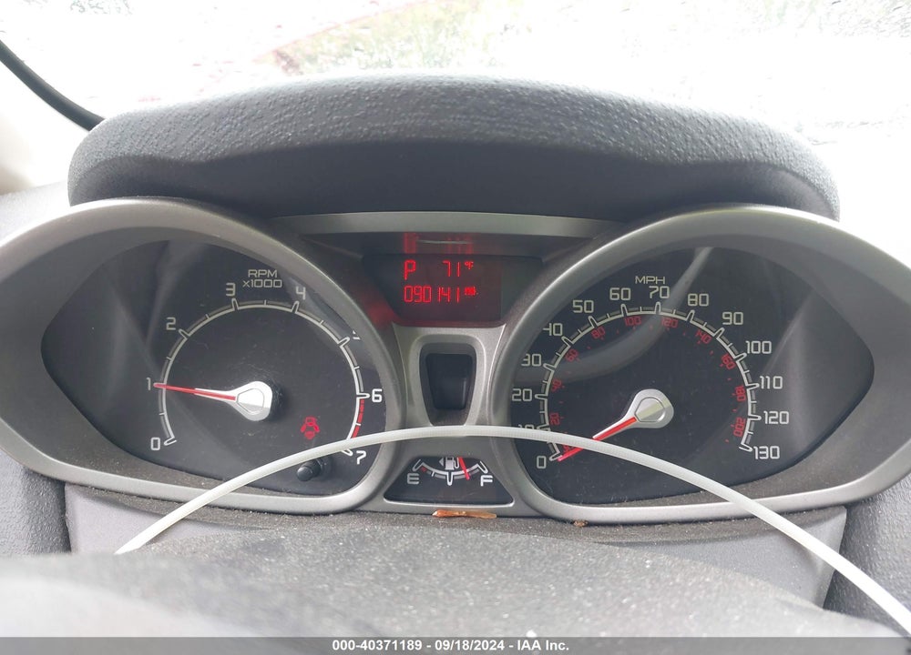 2012 FORD FIESTA SE VIN: 3FADP4EJ0CM217979