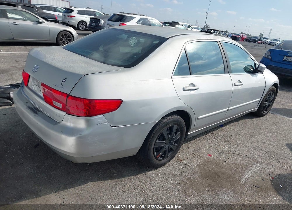 2005 HONDA ACCORD 2.4 LX VIN: 1HGCM56465A005215