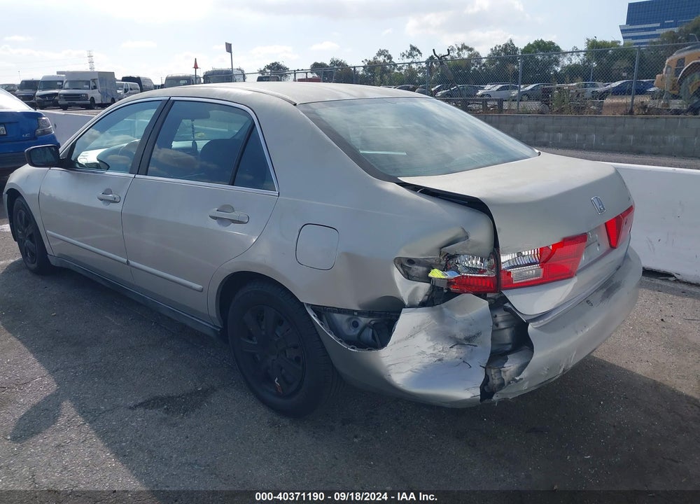 2005 HONDA ACCORD 2.4 LX VIN: 1HGCM56465A005215