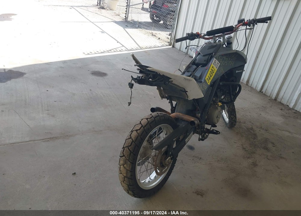 2013 HUSQVARNA TR650 STRADA VIN: ZKH0H12A1DV005704
