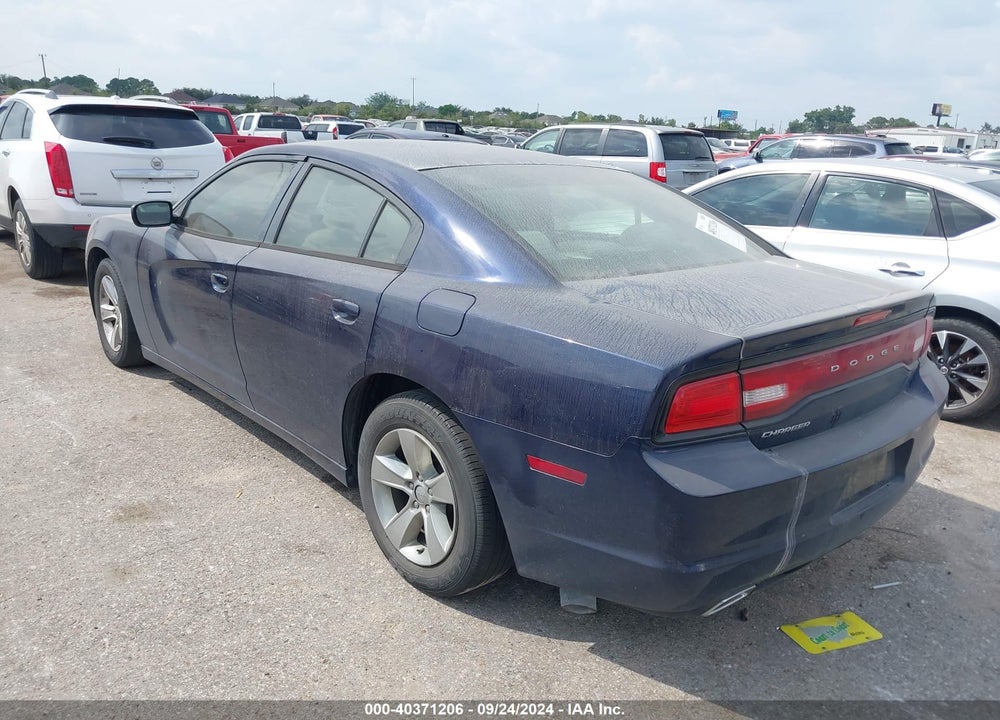 2014 DODGE CHARGER SE VIN: 2C3CDXBG4EH129404