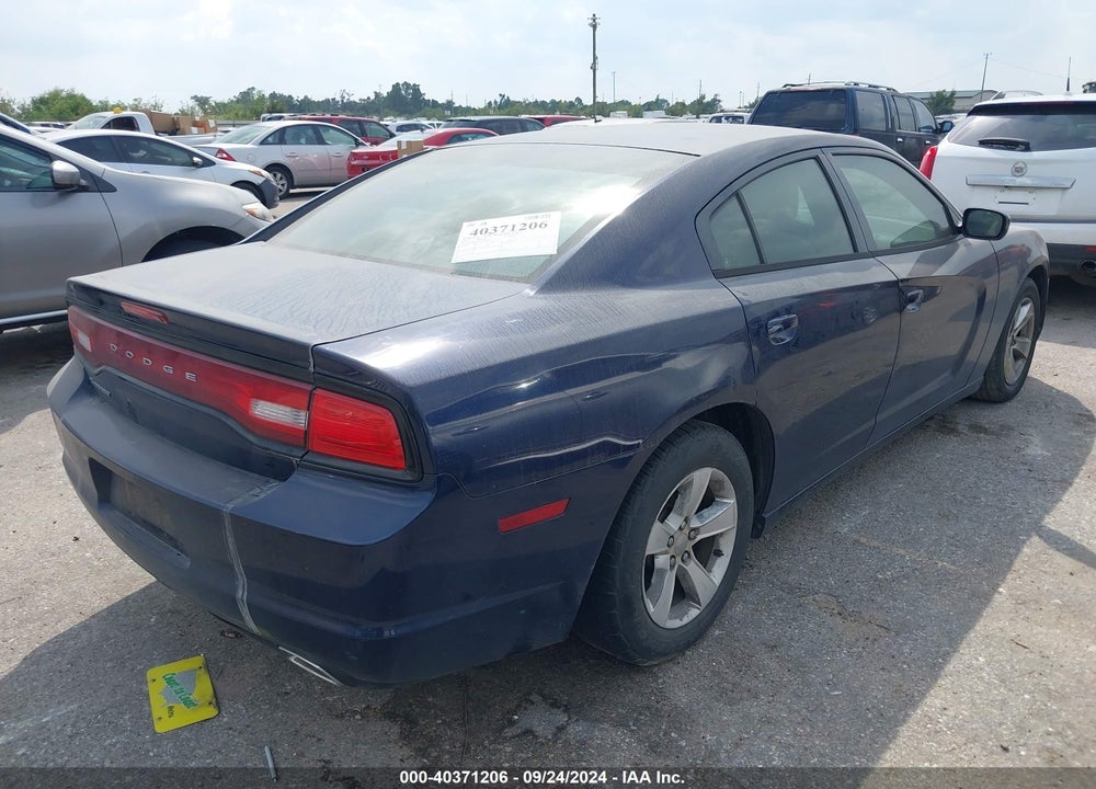 2014 DODGE CHARGER SE VIN: 2C3CDXBG4EH129404