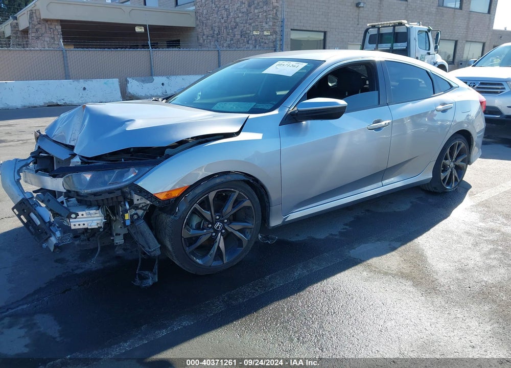 2019 HONDA CIVIC SPORT VIN: 2HGFC2F82KH505385
