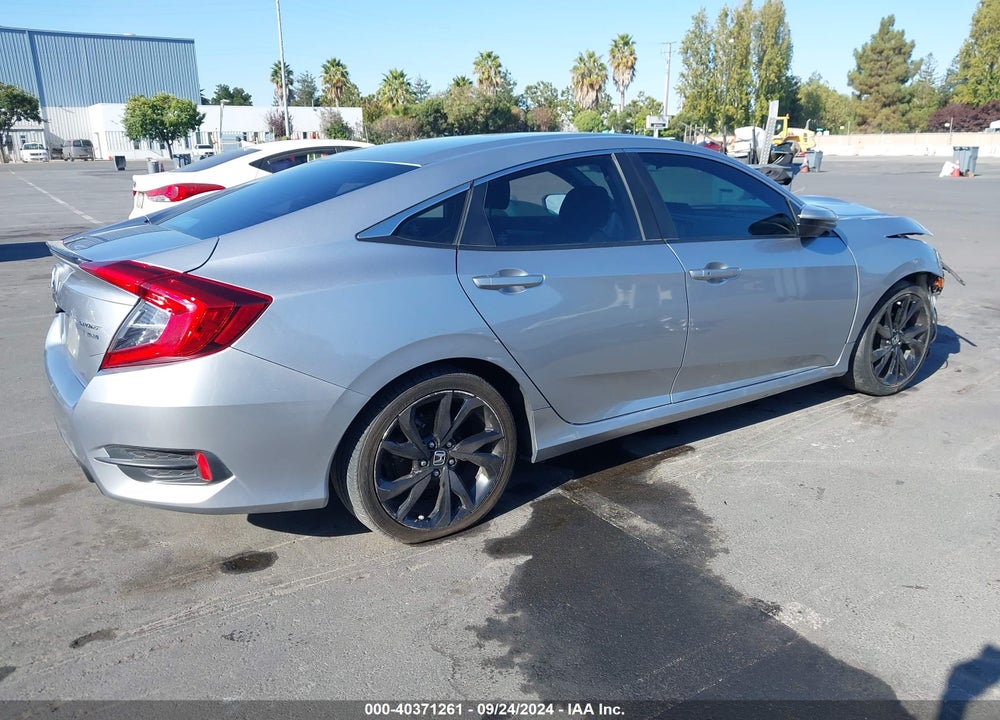 2019 HONDA CIVIC SPORT VIN: 2HGFC2F82KH505385