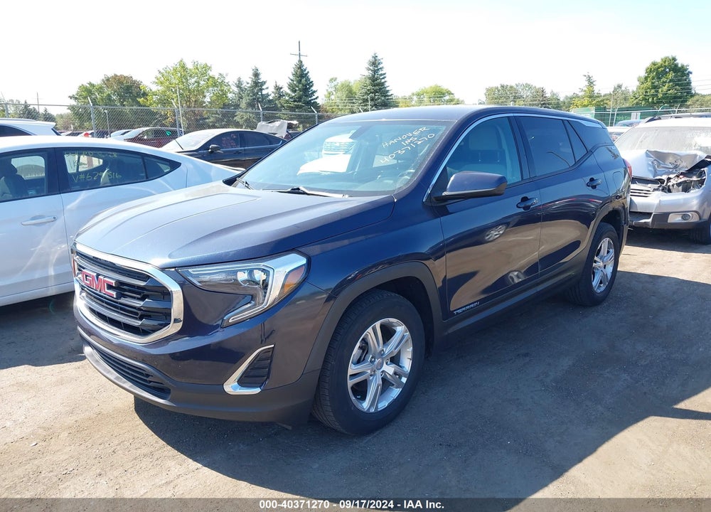 2019 GMC TERRAIN SLE VIN: 3GKALMEV6KL126512