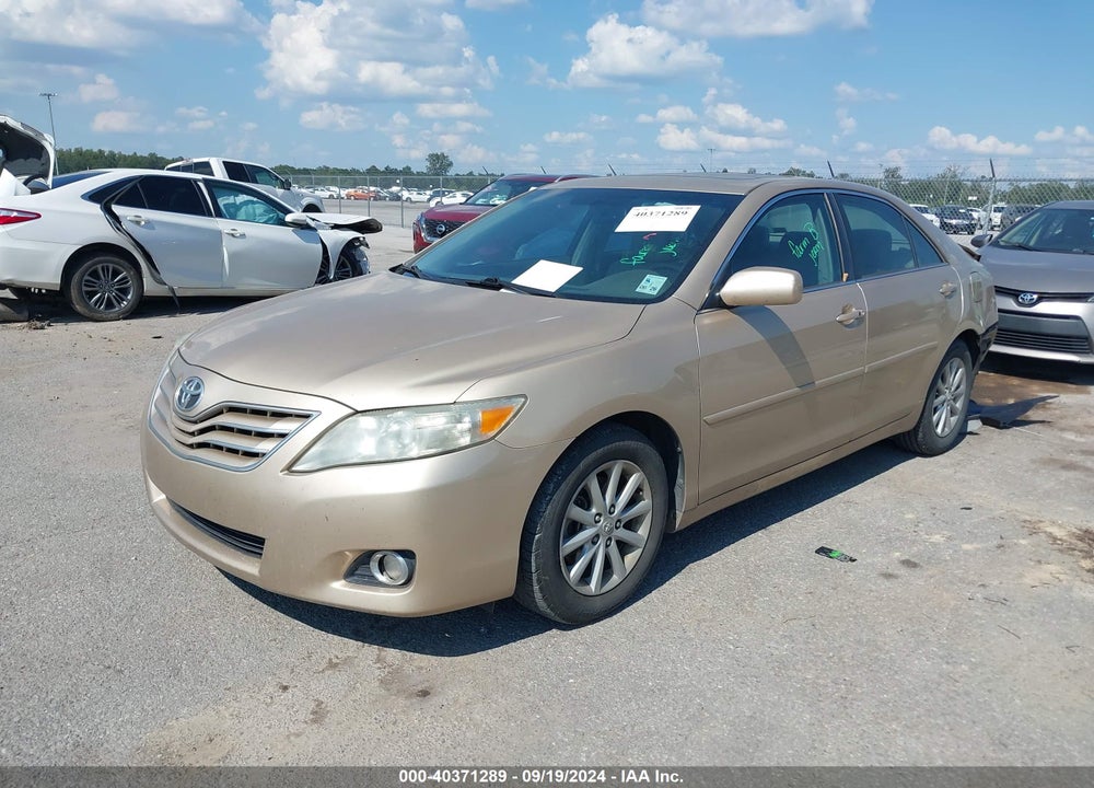 2011 TOYOTA CAMRY XLE V6 VIN: 4T1BK3EK5BU620395