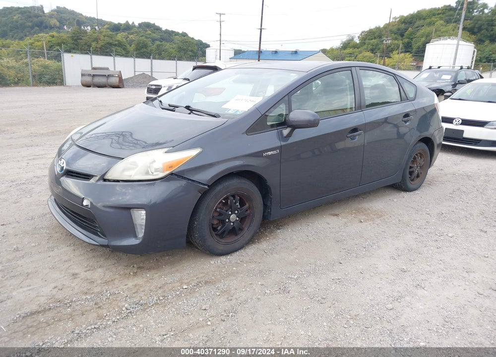 2012 TOYOTA PRIUS TWO VIN: JTDKN3DUXC1585578