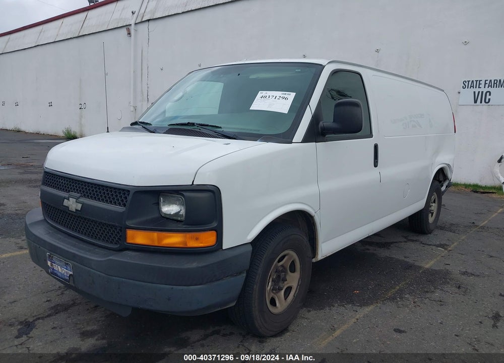 2006 CHEVROLET EXPRESS WORK VAN VIN: 1GCFG15X961100554