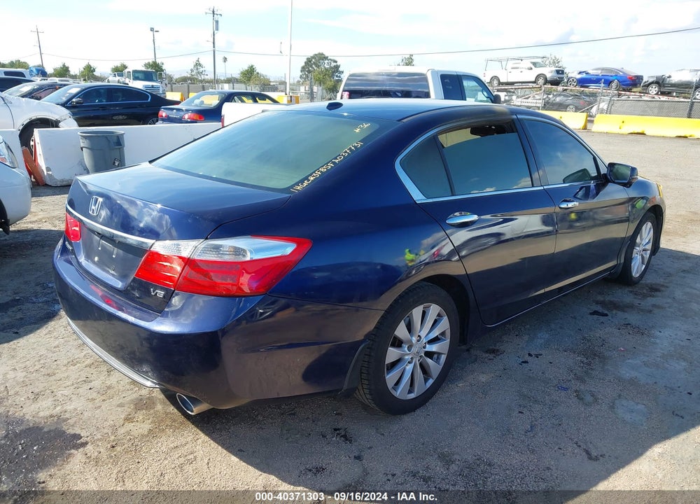 2015 HONDA ACCORD EX-L V-6 VIN: 1HGCR3F85FA037731