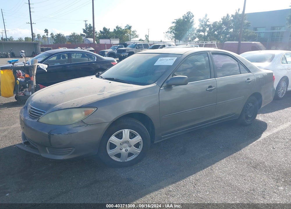 2006 TOYOTA CAMRY LE VIN: 4T1BE32K96U724387