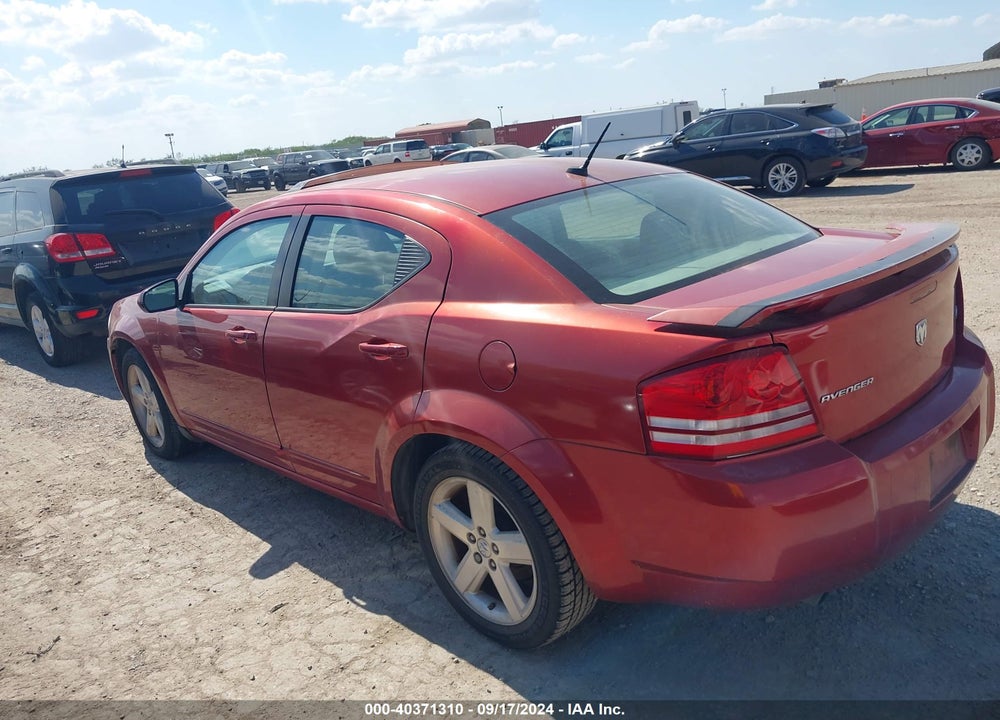 2008 DODGE AVENGER R/T VIN: 1B3LD76M18N277034