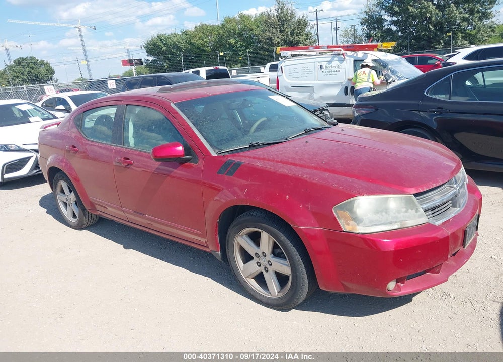 2008 DODGE AVENGER R/T VIN: 1B3LD76M18N277034