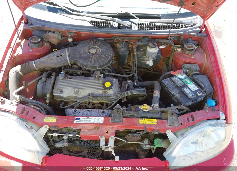 1997 GEO METRO LSI VIN: 2C1MR2298V6755178
