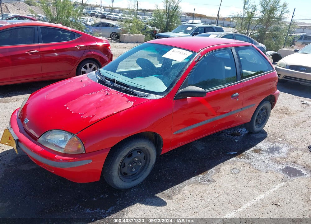 1997 GEO METRO LSI VIN: 2C1MR2298V6755178