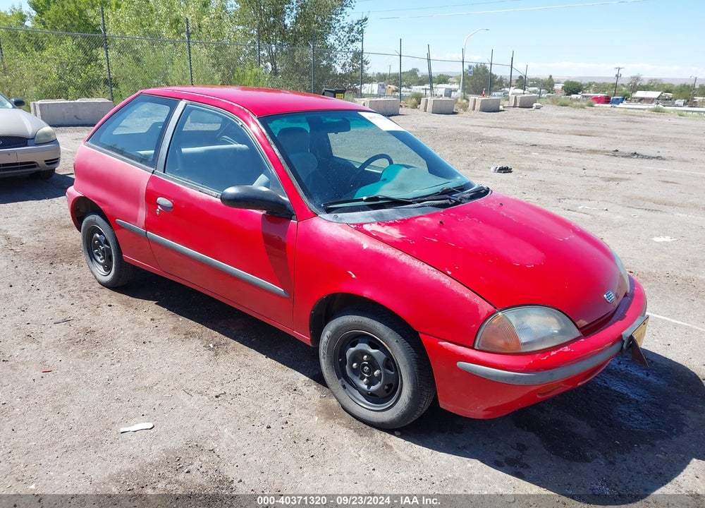 1997 GEO METRO LSI VIN: 2C1MR2298V6755178