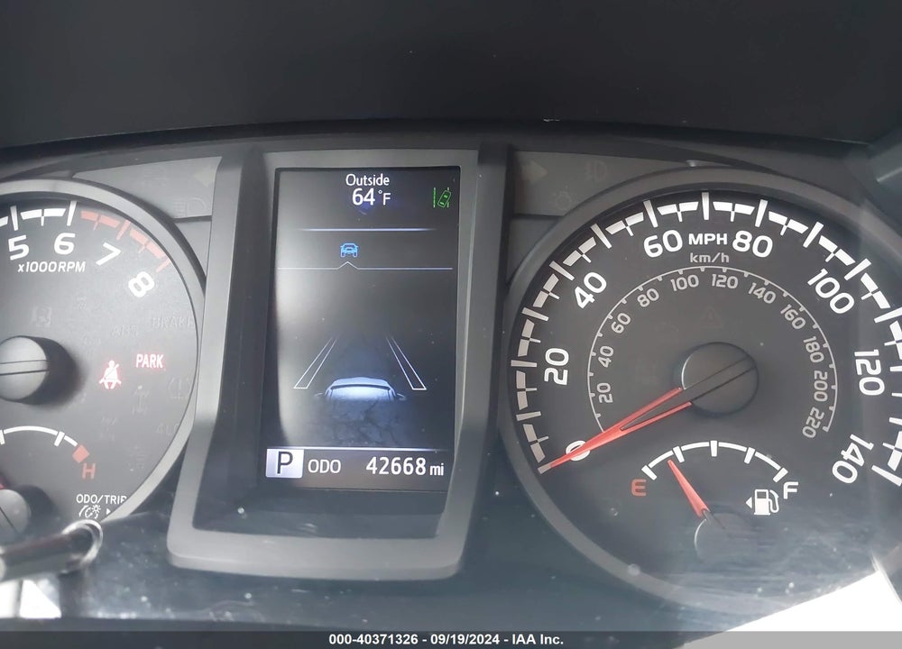 2019 TOYOTA TACOMA SR V6 VIN: 3TMCZ5AN6KM244200