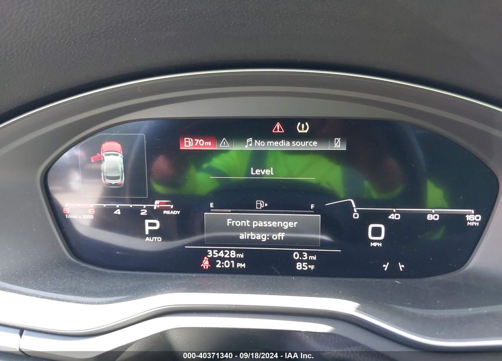 2021 AUDI A5 SPORTBACK PREMIUM PLUS 40 TFSI QUATTRO S TRONIC VIN: WAUCBCF59MA061632