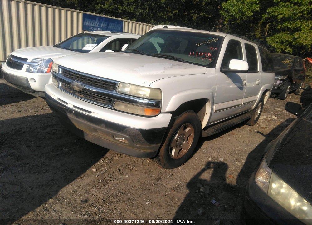 2005 CHEVROLET SUBURBAN 1500 LT VIN: 3GNEC16Z55G111078