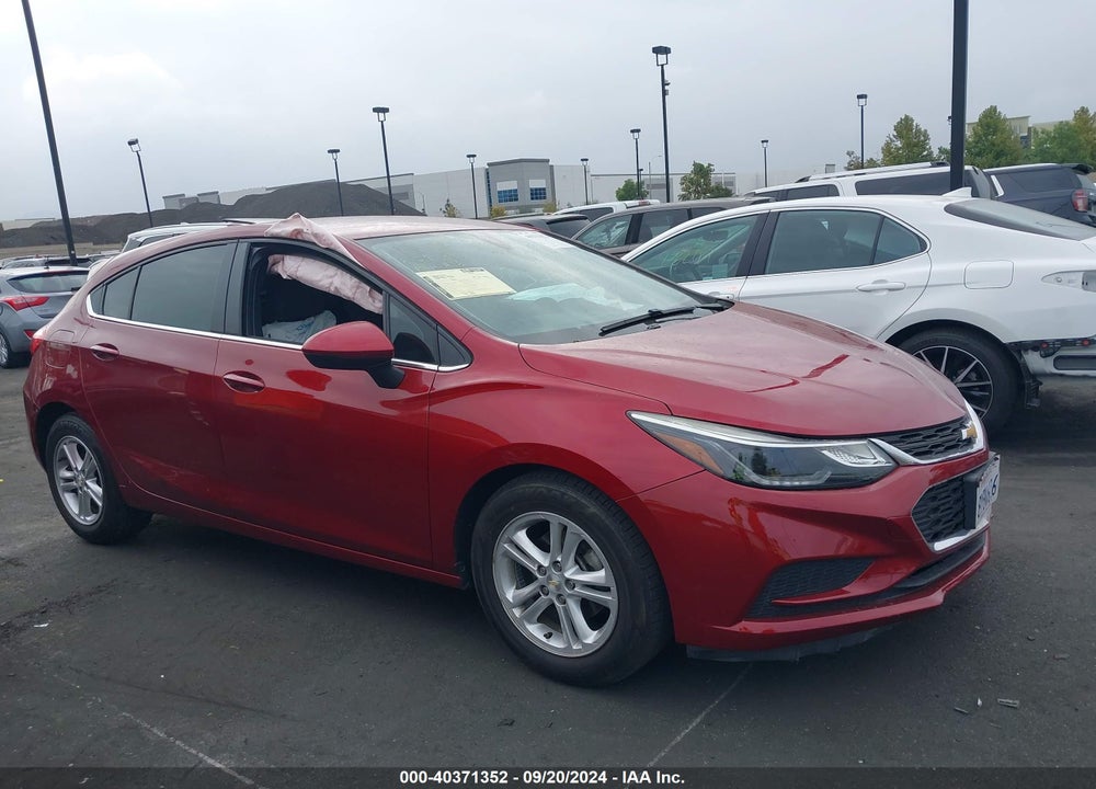 2018 CHEVROLET CRUZE LT AUTO VIN: 3G1BE6SM9JS524134