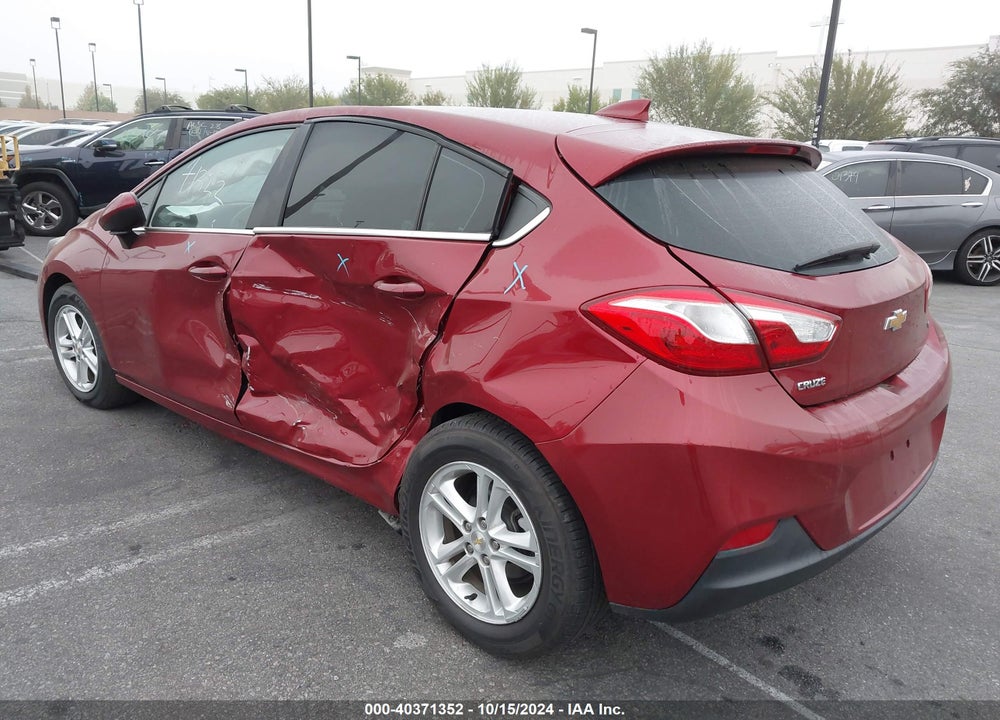 2018 CHEVROLET CRUZE LT AUTO VIN: 3G1BE6SM9JS524134