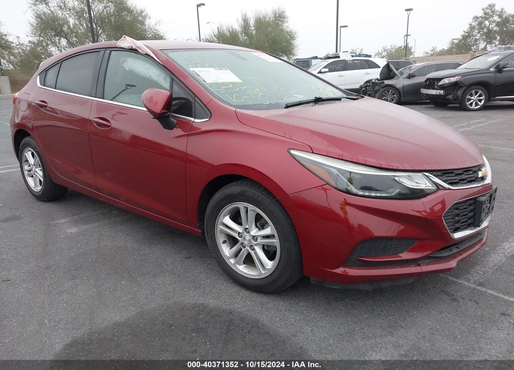 2018 CHEVROLET CRUZE LT AUTO VIN: 3G1BE6SM9JS524134