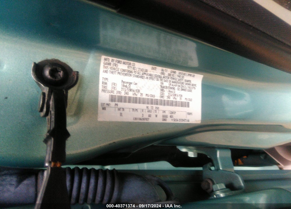 2012 FORD FOCUS SE VIN: 1FAHP3K25CL193379