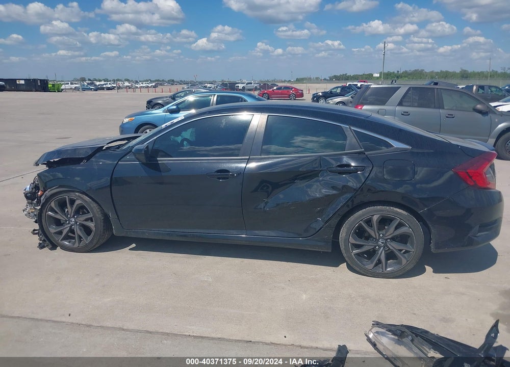 2019 HONDA CIVIC SPORT VIN: 19XFC2F80KE041149