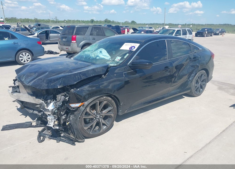 2019 HONDA CIVIC SPORT VIN: 19XFC2F80KE041149