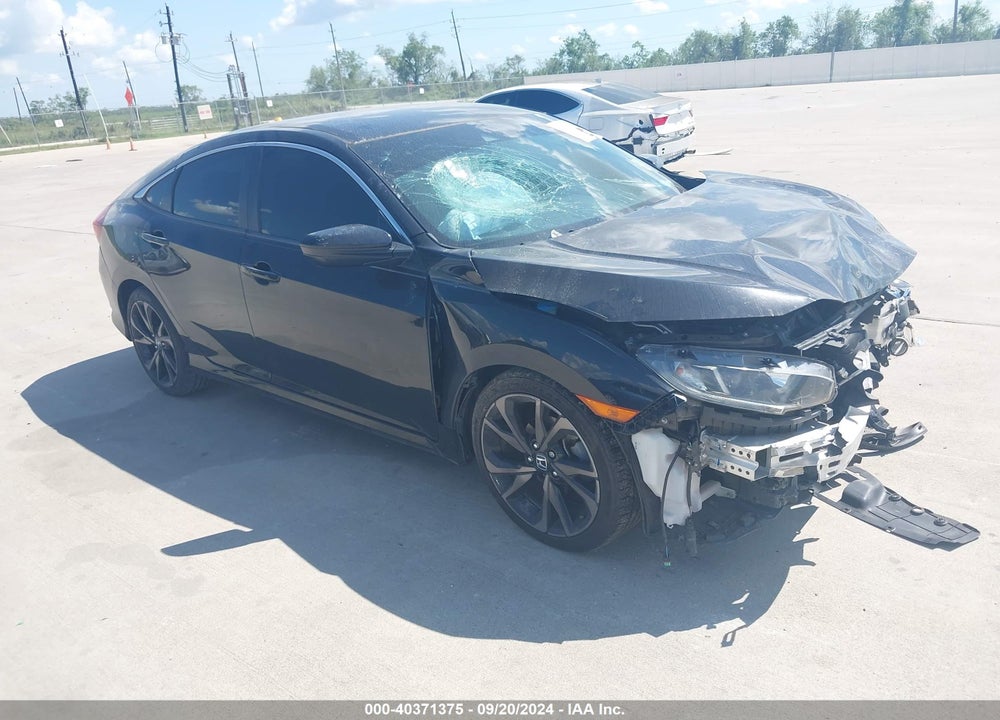 2019 HONDA CIVIC SPORT VIN: 19XFC2F80KE041149