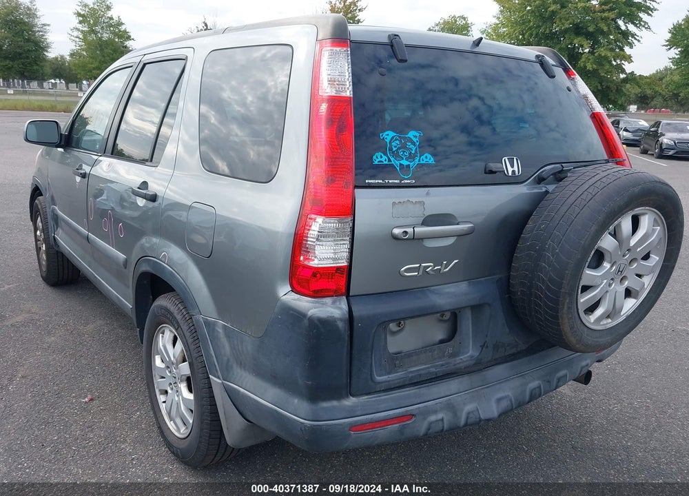 2005 HONDA CR-V EX VIN: SHSRD78805U347909