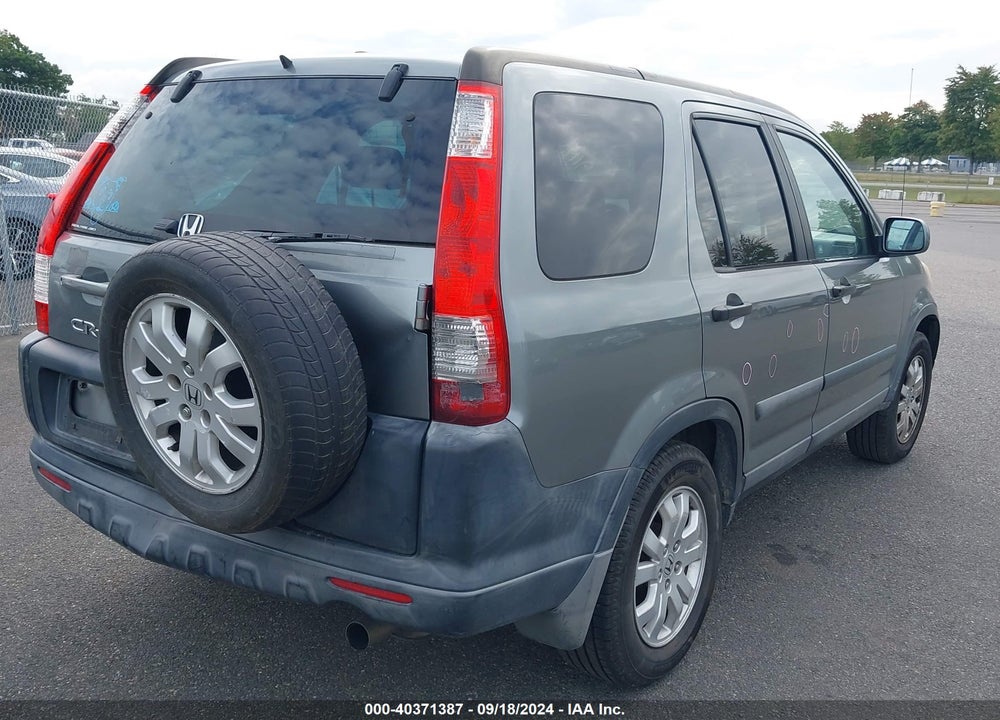 2005 HONDA CR-V EX VIN: SHSRD78805U347909