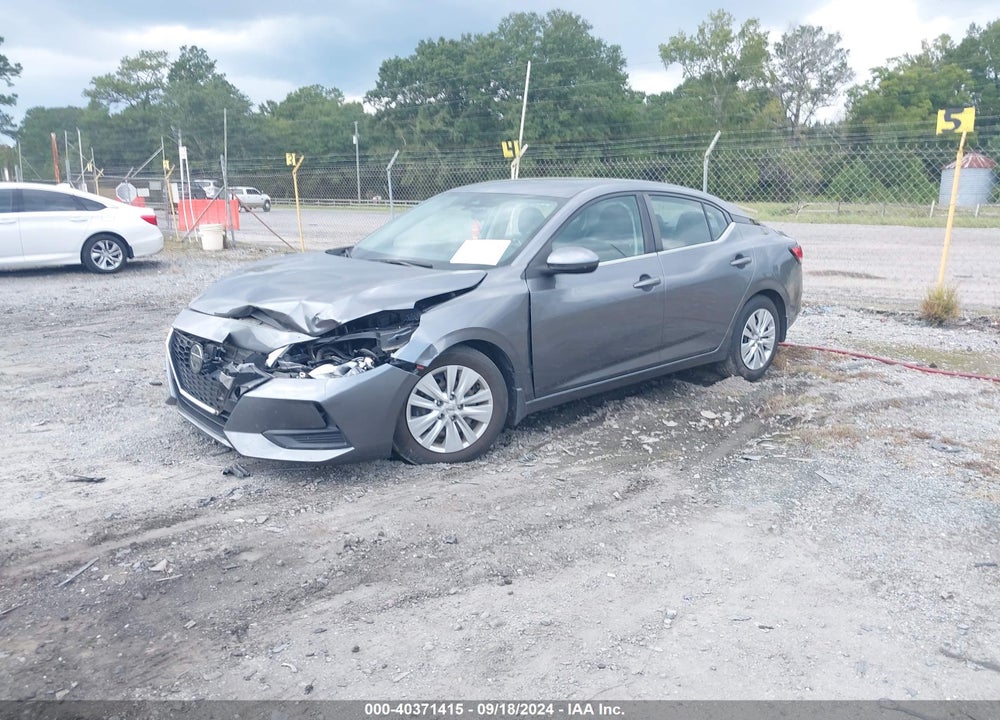 2020 NISSAN SENTRA VIN: 3N1AB8BV8LY225141
