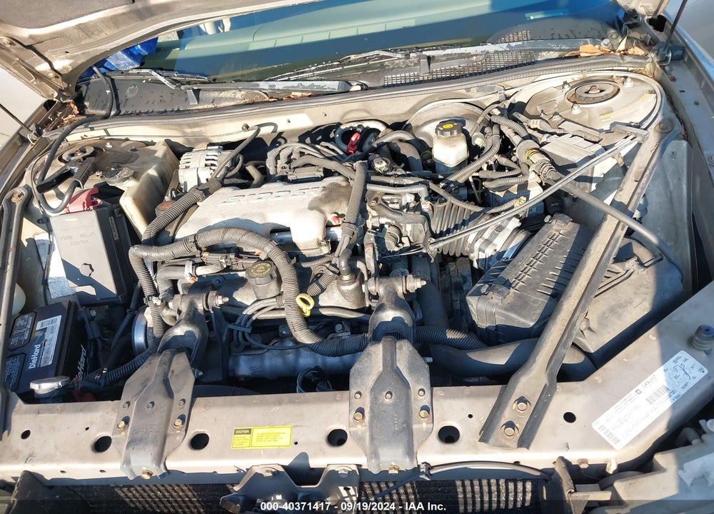 2001 BUICK CENTURY CUSTOM VIN: 2G4WS52JX11164591