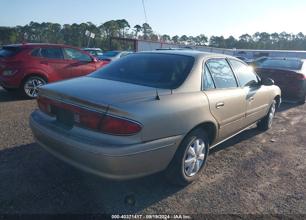 2001 BUICK CENTURY CUSTOM VIN: 2G4WS52JX11164591