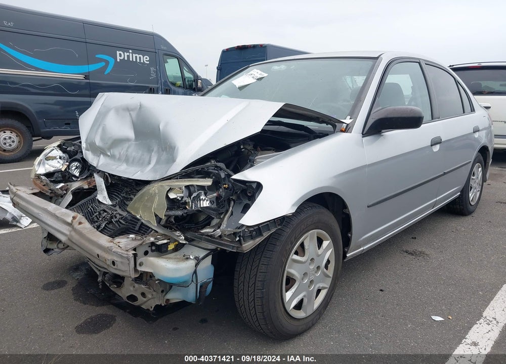 2005 HONDA CIVIC VP VIN: 2HGES16305H519755