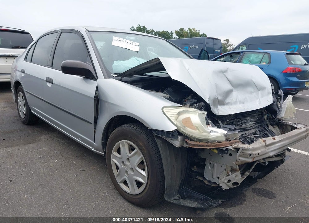 2005 HONDA CIVIC VP VIN: 2HGES16305H519755