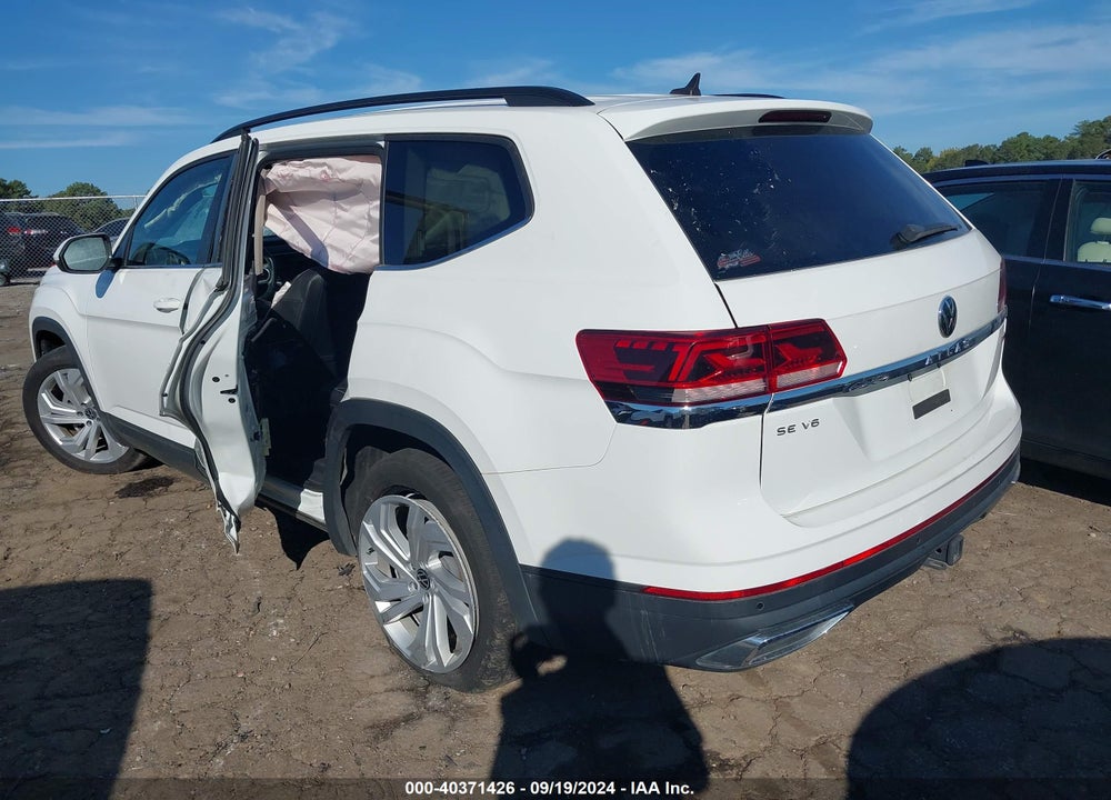 2021 VOLKSWAGEN ATLAS 3.6L V6 SE W/TECHNOLOGY VIN: 1V2HR2CA1MC568561