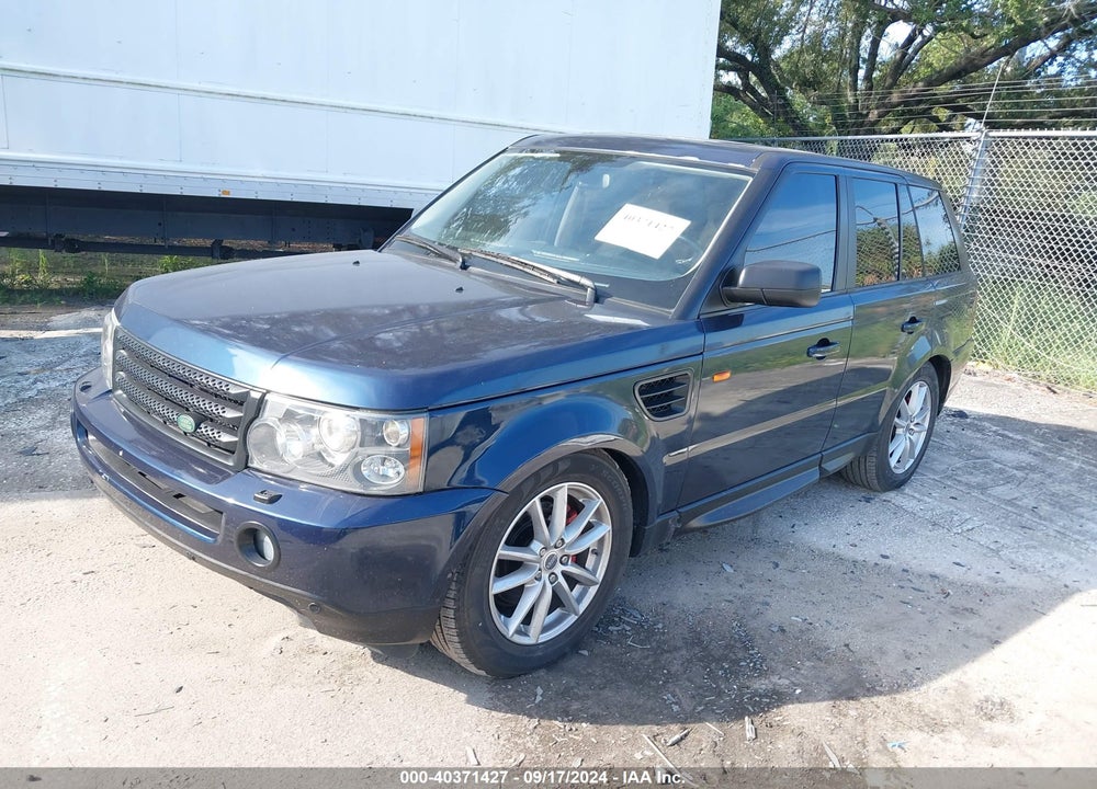 2008 LAND ROVER RANGE ROVER SPORT HSE VIN: SALSF25438A126608