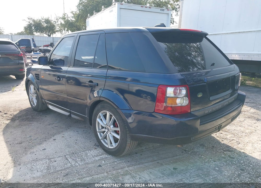2008 LAND ROVER RANGE ROVER SPORT HSE VIN: SALSF25438A126608