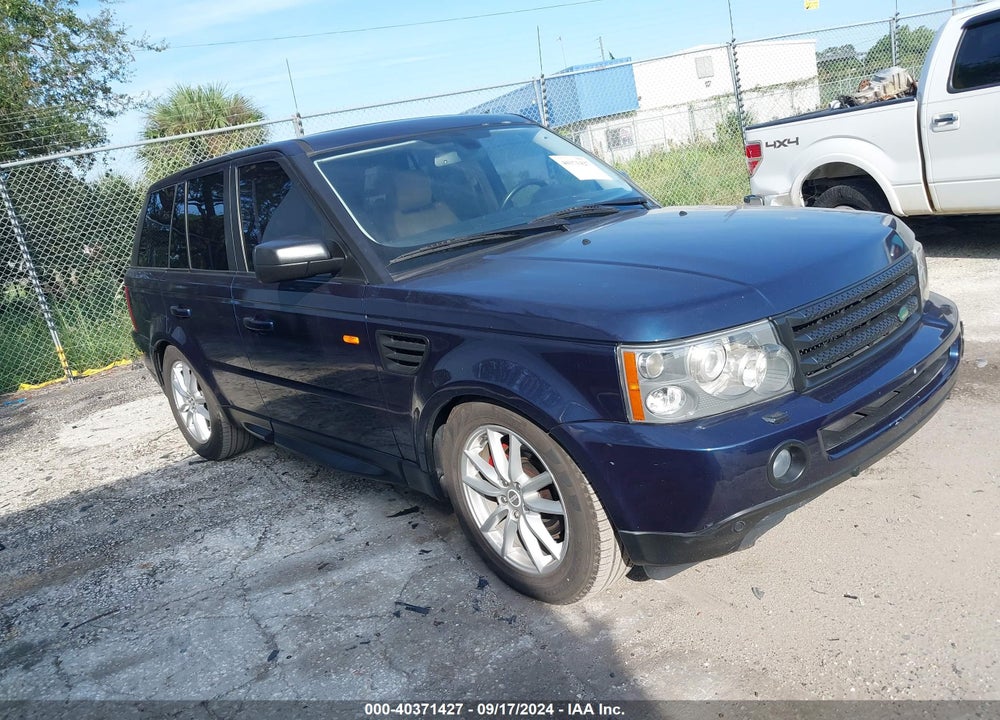 2008 LAND ROVER RANGE ROVER SPORT HSE VIN: SALSF25438A126608