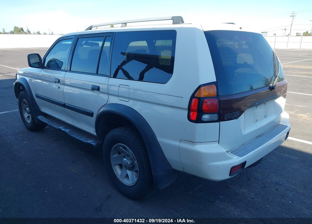 2002 MITSUBISHI MONTERO SPORT ES/LS VIN: JA4LS21H62J064106