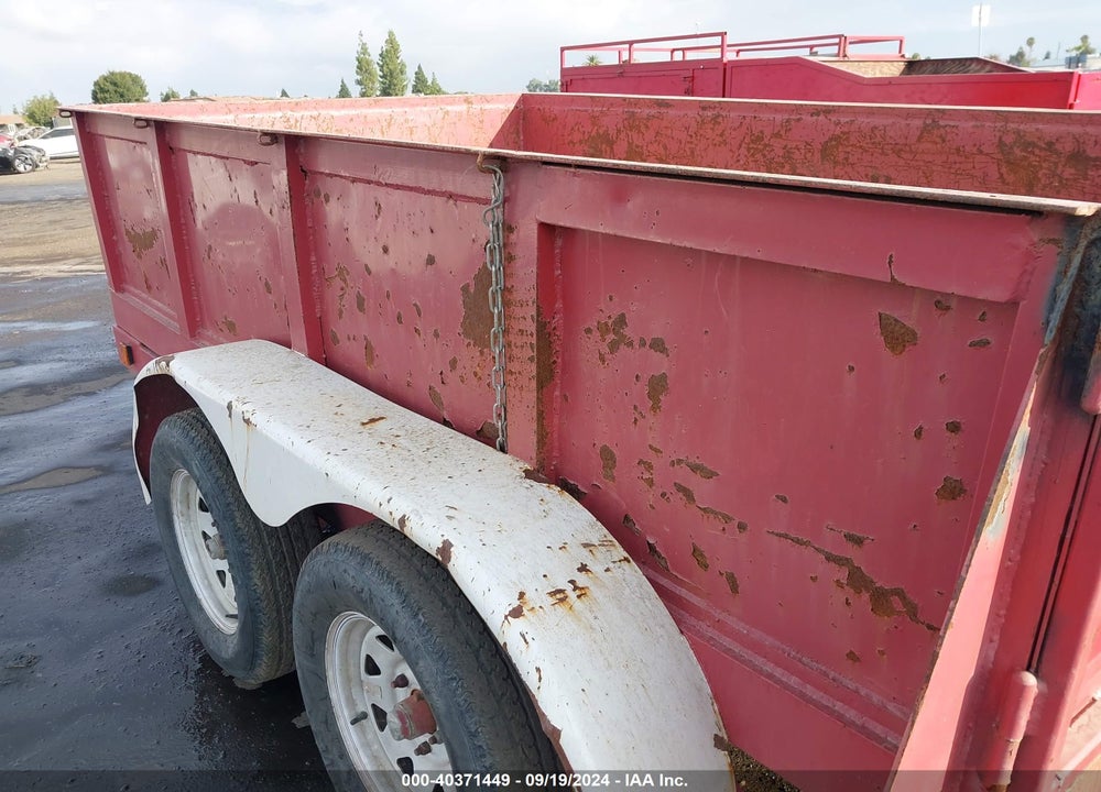 2015 HANDMADE DUMP VIN: 00000000CA1155535