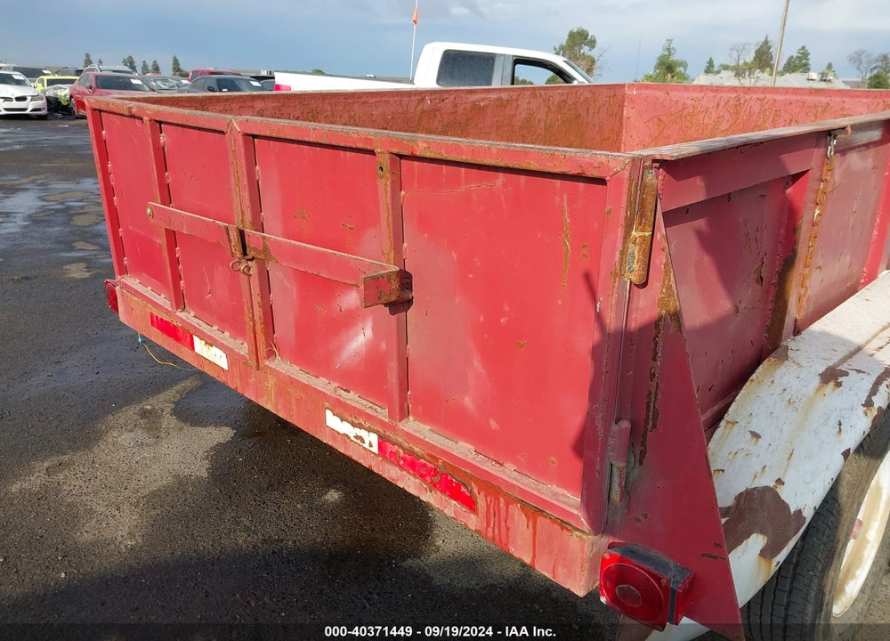 2015 HANDMADE DUMP VIN: 00000000CA1155535