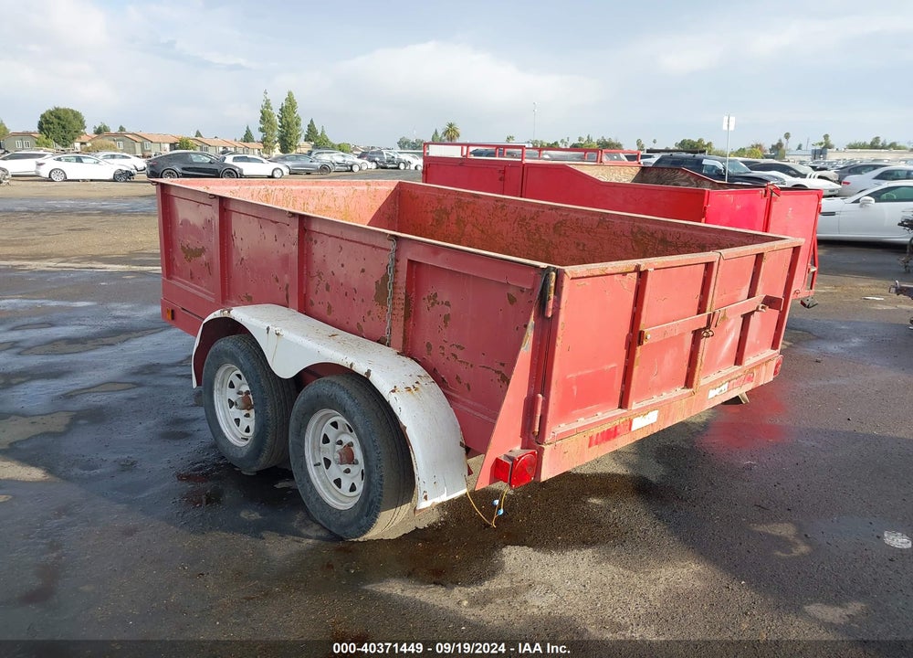 2015 HANDMADE DUMP VIN: 00000000CA1155535